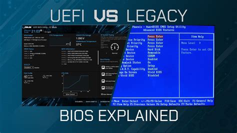 legacy bios to uefi boot